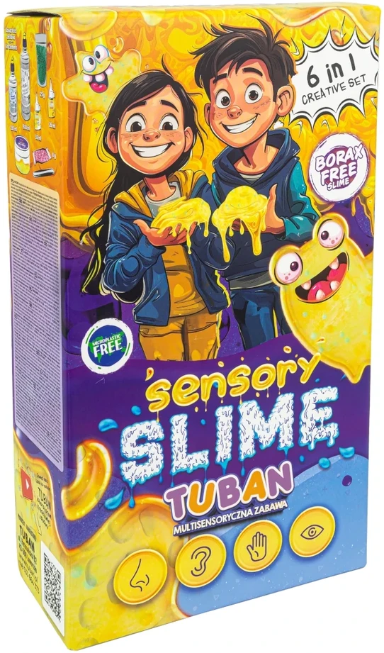 Tuban Pasidaryk pats sensorinio slaimo rinkinys (6 viename)
