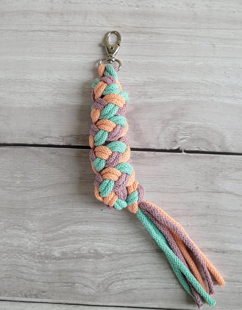 Super Hobby Horse Pavadėlis hobi arkliukui, dvigubas – mėtų/lavandos/persikų