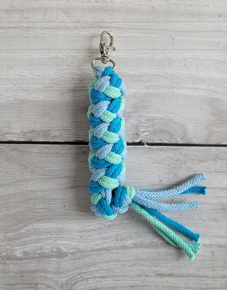 Super Hobby Horse Pavadėlis hobi arkliukui dvigubas – mėlyna/turkio/mentolis