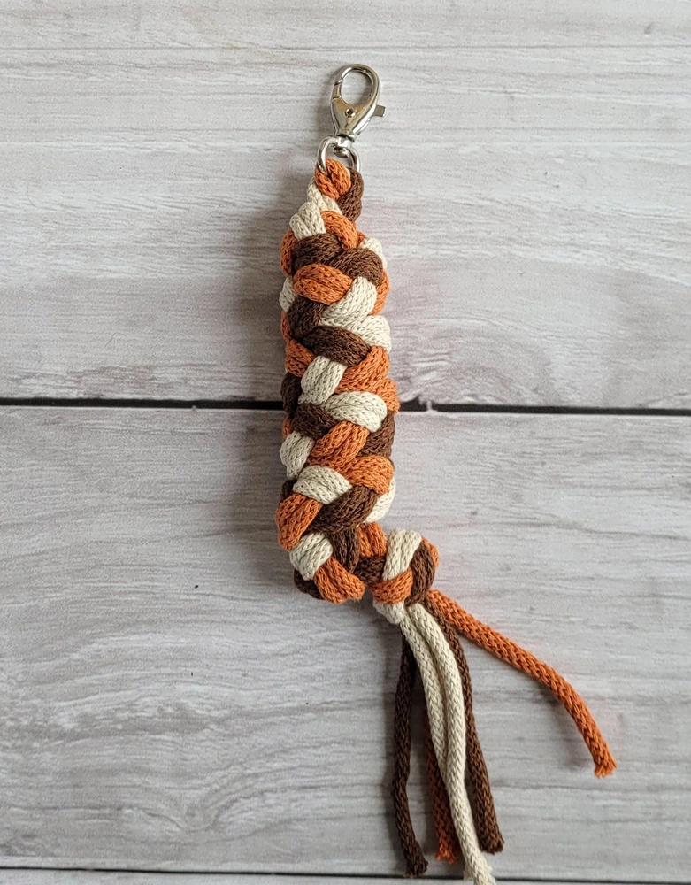 Super Hobby Horse Pavadėlis hobi arkliukui, dvigubas, šviesiai smėlinis/rudas/terakota