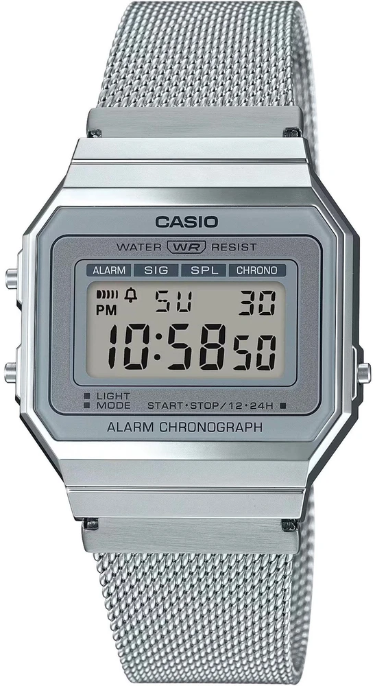 Casio Retro Vintage A700WM-7A Unisex laikrodis + DĖŽUTĖ