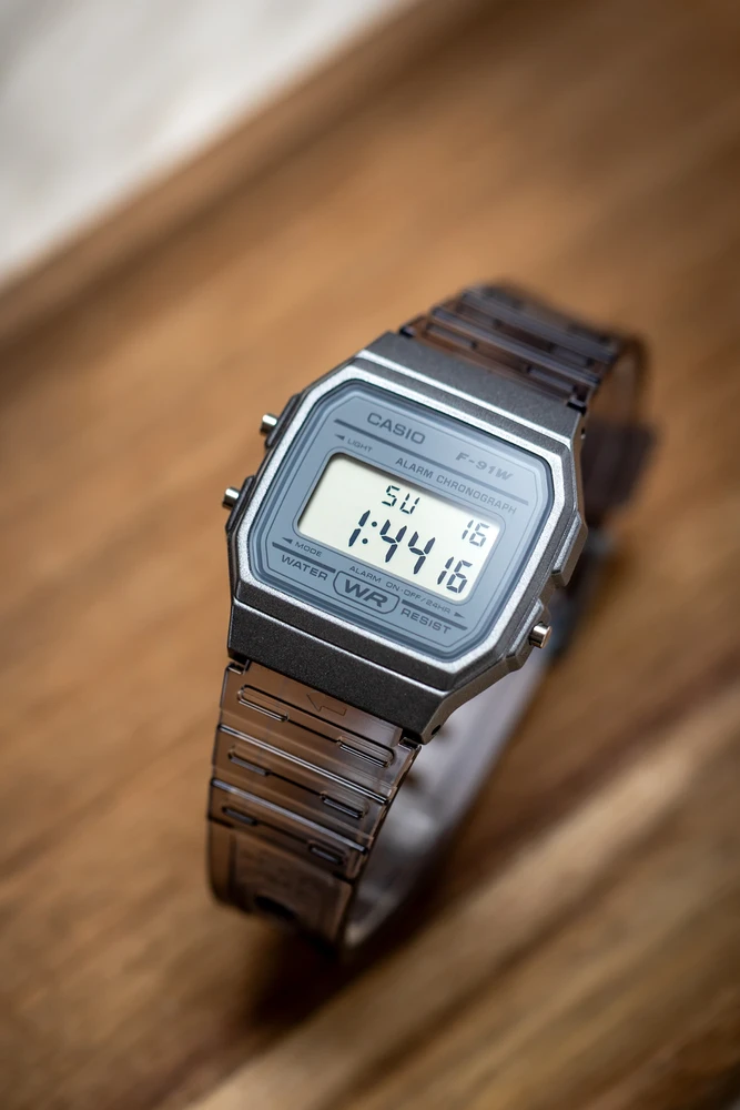 Unisex laikrodis „Casio Retro Vintage F-91WS-8DF(zd648d)“