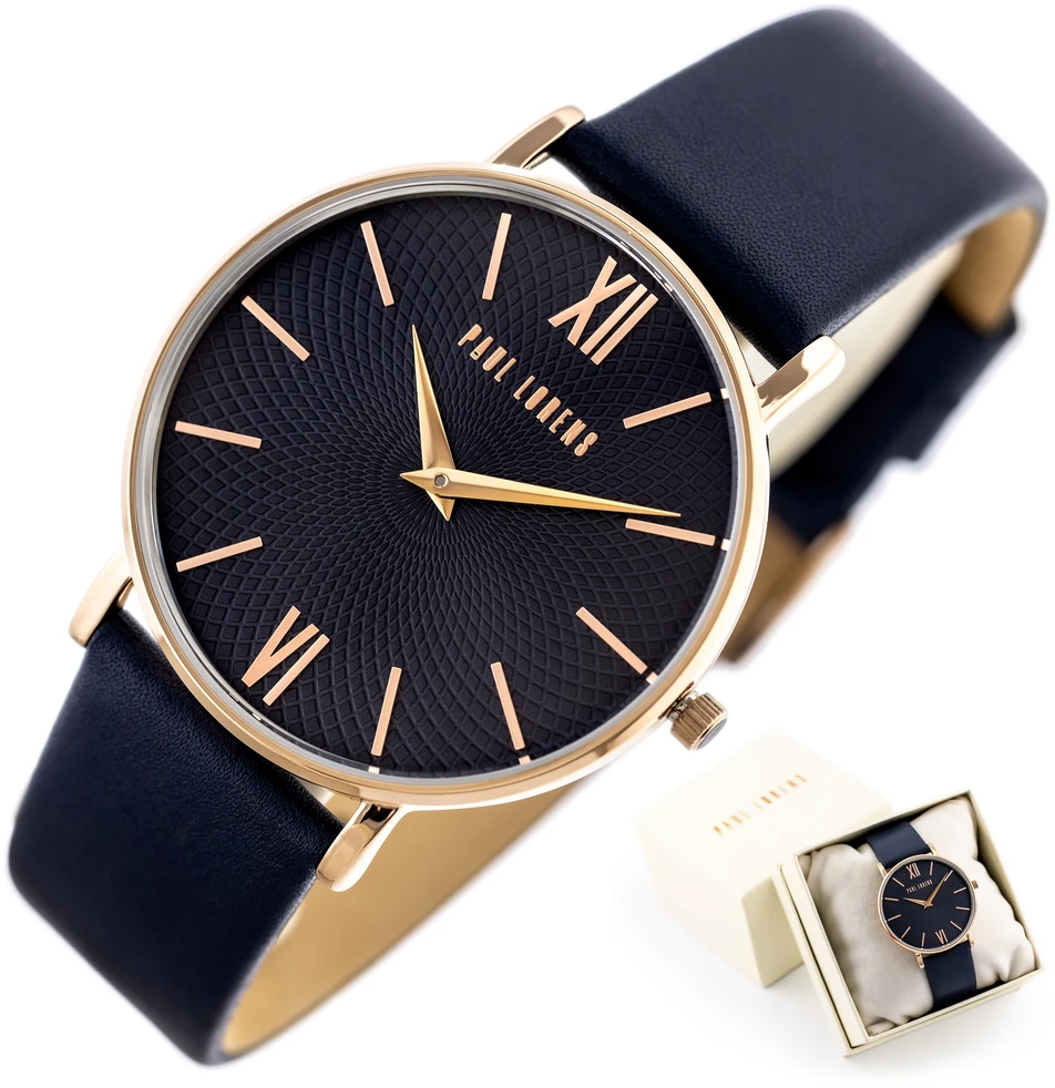 UNISEX PAUL LORENS WATCH - PL11989A7-6F3 (zg519d) + BOX