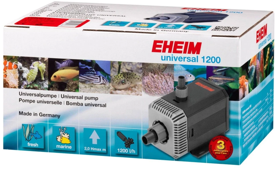 Universalus EHEIM akvariumo siurblys 1200/1250, efektyviam vandens cirkuliavimui