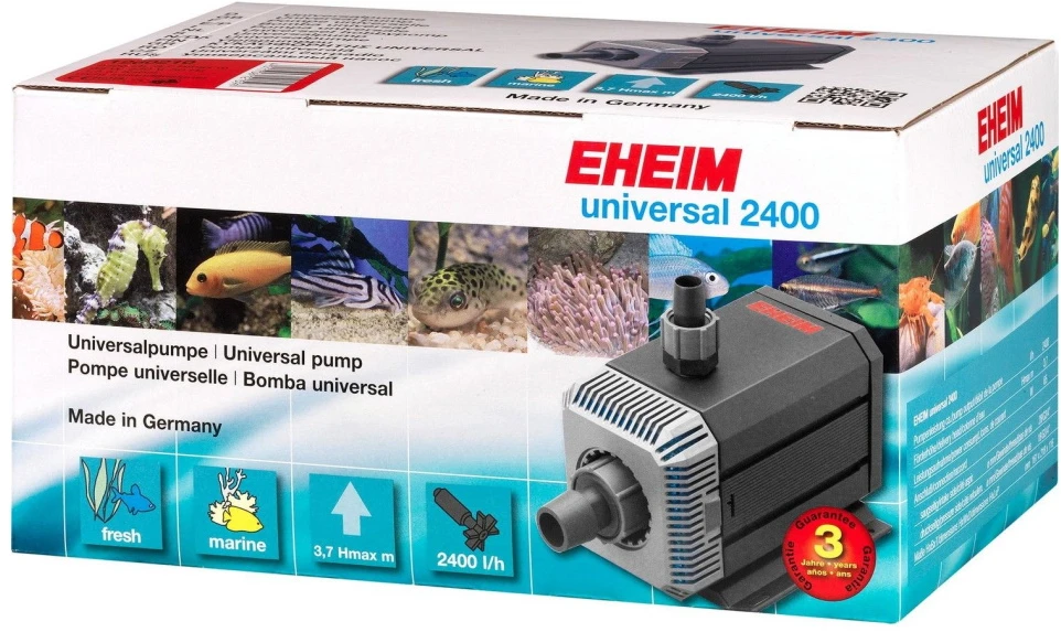 Universalus EHEIM akvariumo siurblys 2400, efektyvus vandens cirkuliavimui