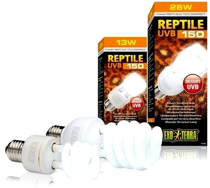 Exoterra Exo Terra - Roplių UVB 150 fluorescencinė lempa 13W E27 - (220.1880)