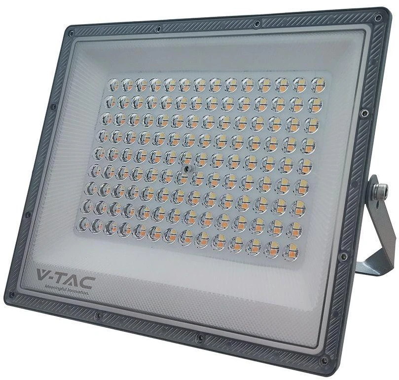 V-tac 100W LED prožektorius, pilkas, 3000/4000/6500K