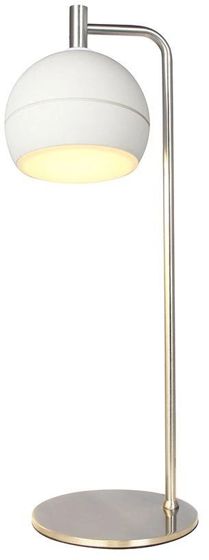 10W LED stalo šviestuvas, nikelio/baltos sp., 3000K