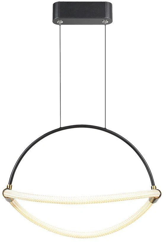 V-tac 12W LED pakabinamas šviestuvas, juodas, 3000K