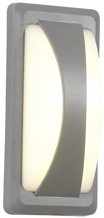 V-tac 12W LED sieninis šviestuvas, pilku korpusu, 4000K, IP65