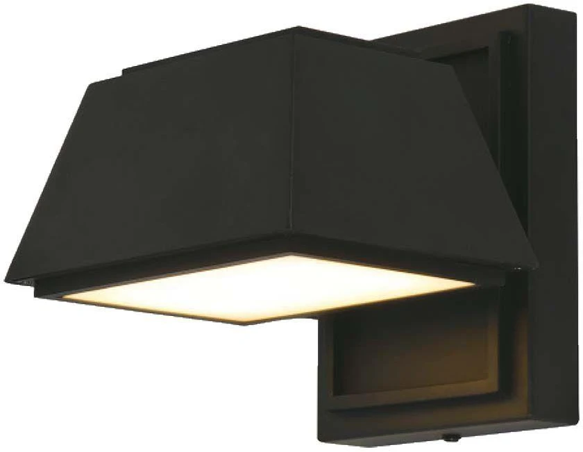 V-tac 15W LED sieninis šviestuvas, juodas, 3000K, IP65, šviečia į viršų ir į apačią