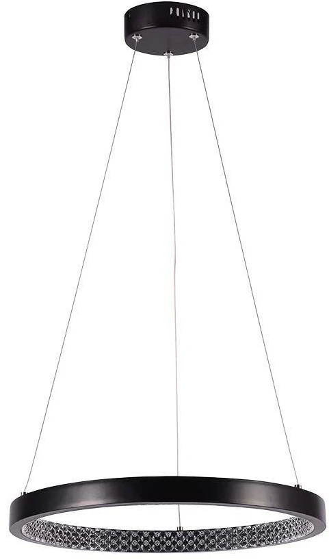 V-tac 19W LED pakabinamas šviestuvas, juodas, 4000K