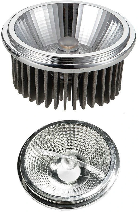 V-tac 20W LED lemputė, AR111, 6400K, keičiamas reflektorius 40°/20°