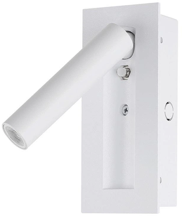 V-tac 2W LED įleidžiamo montavimo sieninis šviestuvas, baltas, 3000K, CREE LED chip