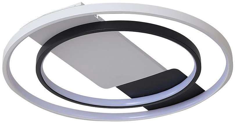 Lubinis šviestuvas 50W LED paviršinis šviestuvas, baltos/juodos sp., 3000/4500/6500K, dimeriuojamas