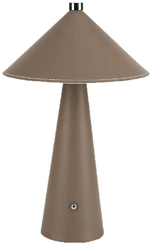 V-tac 3W LED įkraunamas stalo šviestuvas, rudas, 3000-6000K, dimeriuojamas