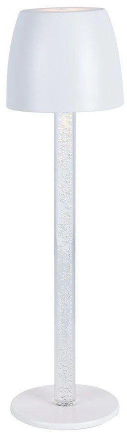 V-tac 3W LED įkraunamas stalo šviestuvas, juodas, 3000K, dimeriuojamas