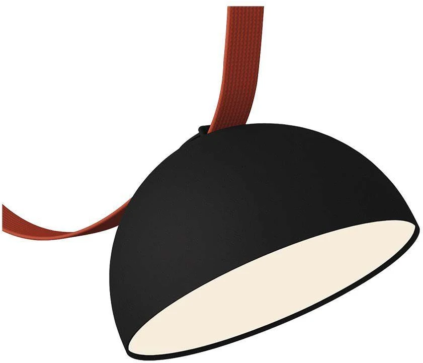 V-tac 20W LED pakabinamas šviestuvas, juodu korpusu, 3000K, tvirtinamas ant magnetinio 48V dirželio