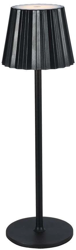 V-tac 1,5W LED įkraunamas stalo šviestuvas, juodas, 3000-6000K, dimeriuojamas