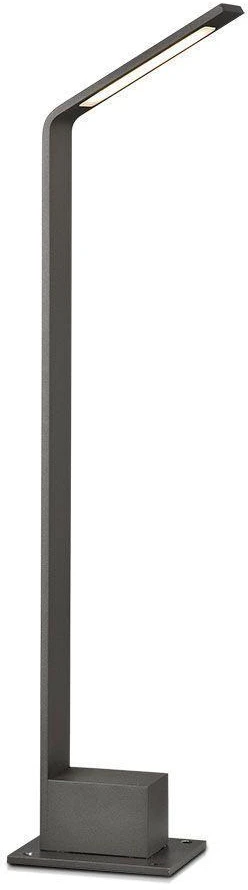 V-tac 6W LED pastatomas šviestuvas, pilkas, 4000K, IP65, 80,5cm