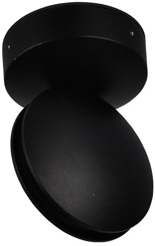 6W LED paviršinis fasado šviestuvas, juodas, 4000K, IP65