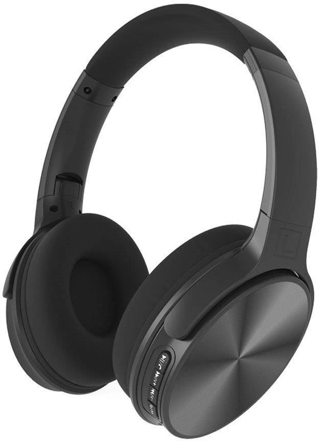 Bluetooth ausinės V-TAC, juodos spalvos.
