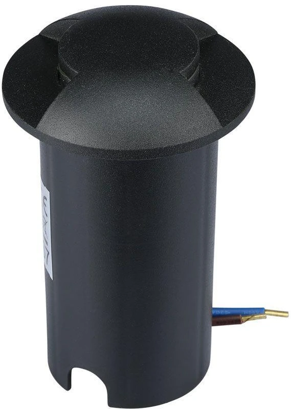 V-tac 1W LED įmontuojamas grindinio šviestuvas, juodas, 3000K, IP67