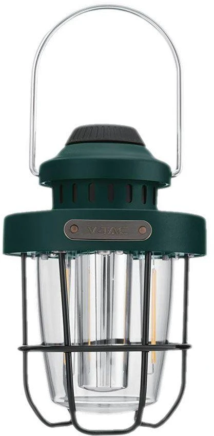 V-tac 5W LED įkraunamas žibintas, žalias, 2700-6500K, IP44, dimeriuojamas