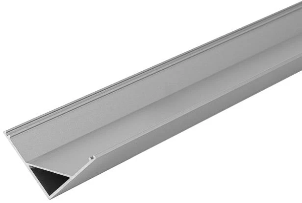 LED kampinis profilis su dangteliu, sidabro sp., 2000x30x30mm