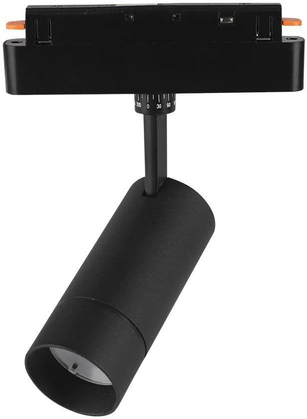 V-tac 8W LED akcentinis SMART šviestuvas į magnetinius bėgelius, juodas, 2700/6400K