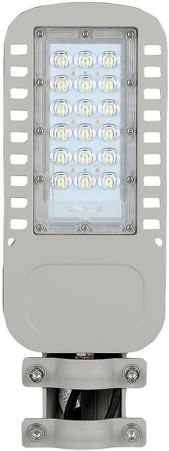 Samsung 30W LED gatvės šviestuvas V-TAC, pilku korpusu, 6500K