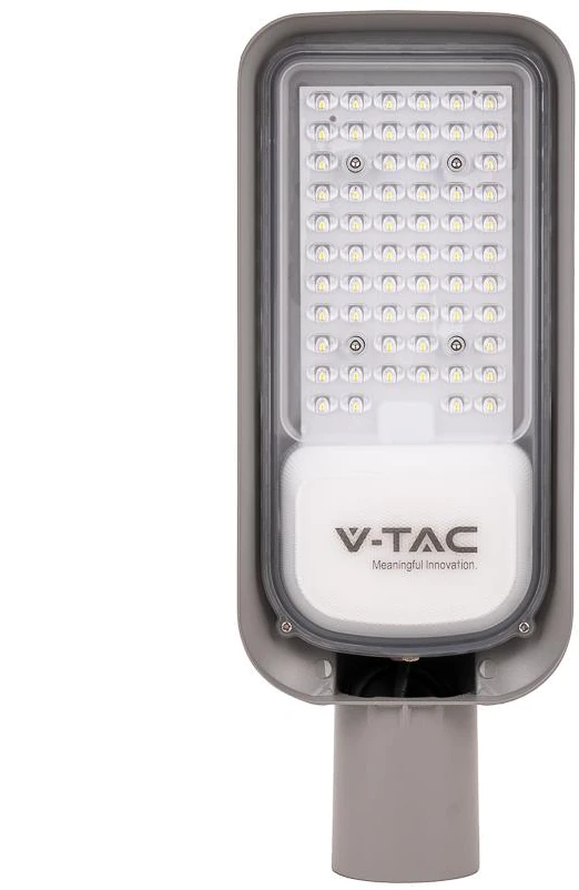 V-tac 50W LED gatvės šviestuvas, pilkas, 6500K