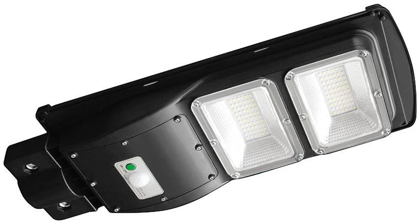 V-tac 8W LED gatvės šviestuvas su saulės baterija, juodas, 6000K