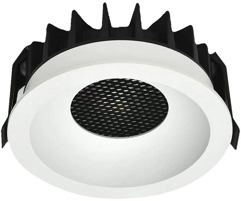 24W LED įleidžiamas šviestuvas, baltos/juodos sp., 3000-6400K, 24°
