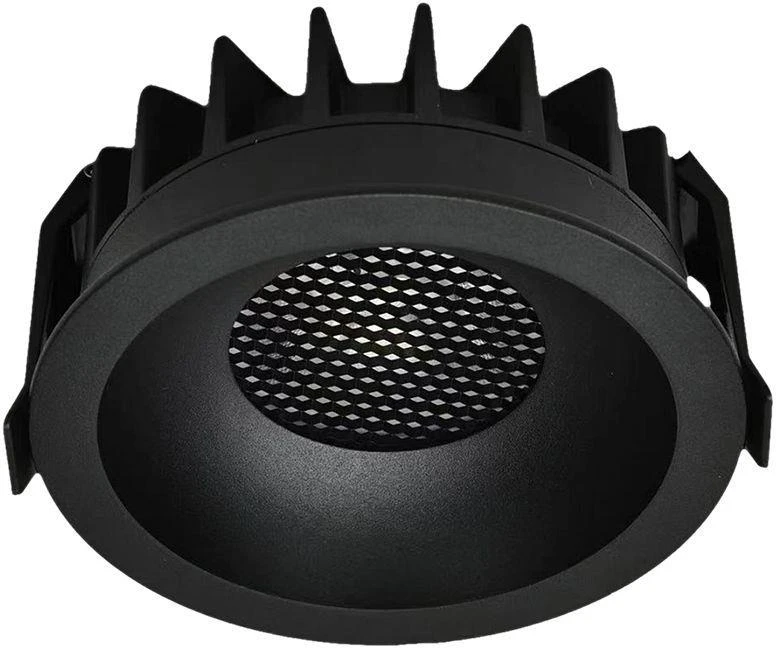 24W LED įleidžiamas šviestuvas, juodos sp., 3000-6400K, 24°