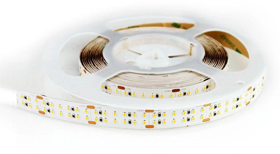 V-tac 30W/m LED juosta, 24V, 360 LED/m, IP20, 4000K, 5 metrų ritė