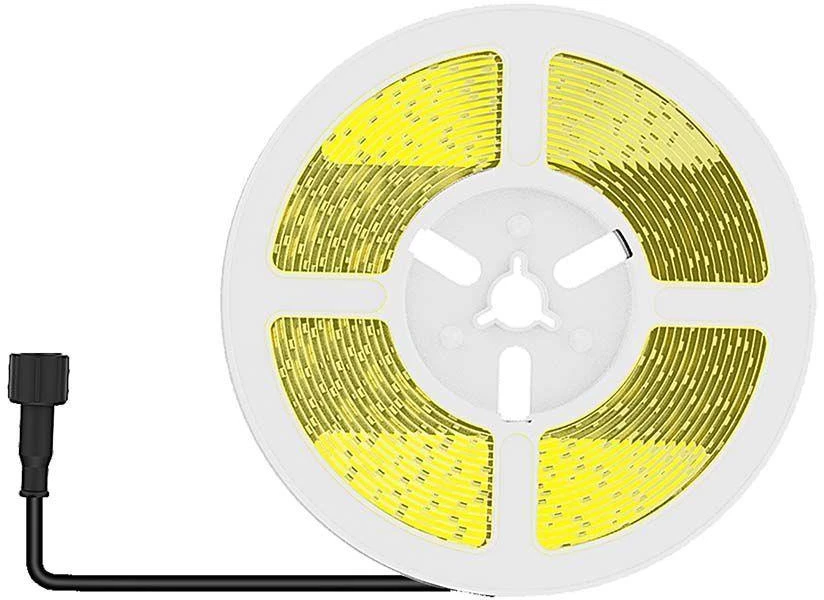 V-tac 1,2W/m LED juosta, 4000K, IP67, 5m, su saulės baterija, nuotolinio valdymo pulteliu ir montavimo priedais