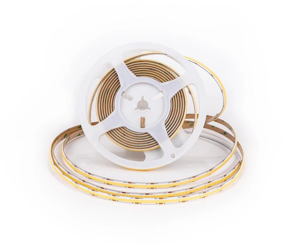 V-tac 18W/m COB LED juosta, 560LED/m, 24V, 2700/4000/6500K, 5 metrų ritė