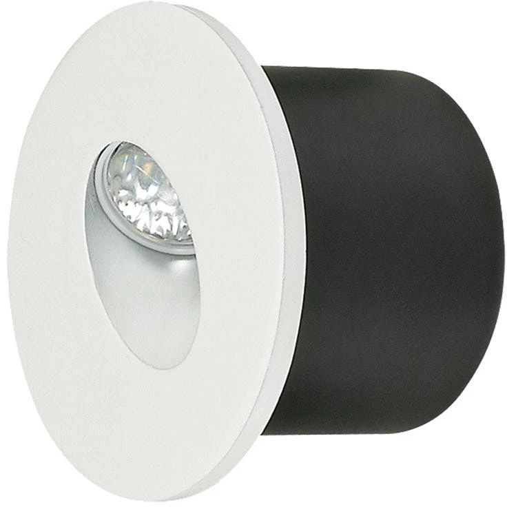 V-tac 3W LED sieninis įleidžiamas šviestuvas, juodos/baltos sp., 3000K