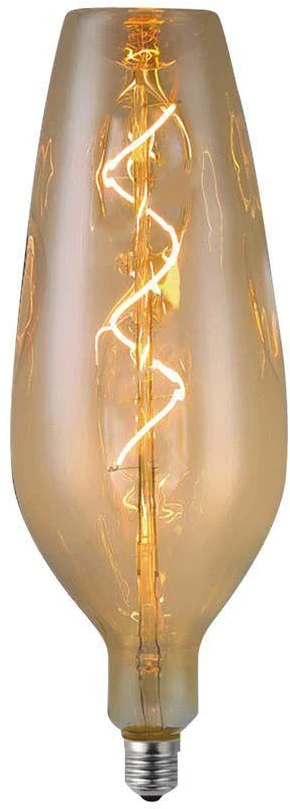 V-tac 4W LED filamentinė lemputė, E27, B125, gintaro sp., 2700K