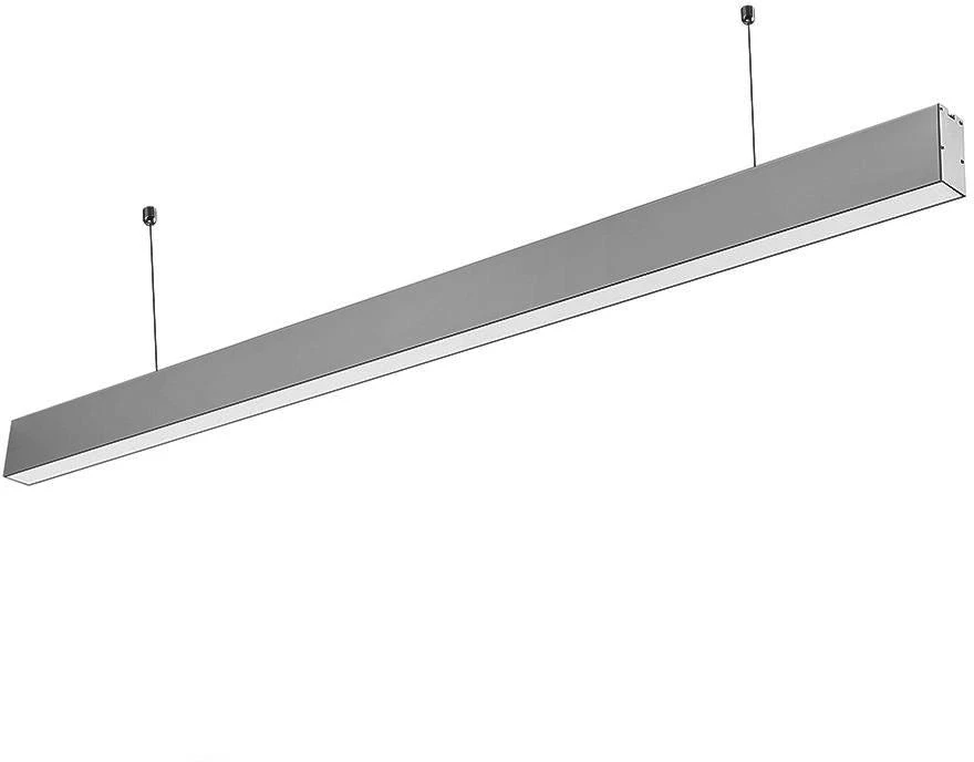 V-tac 40W LED linijinis pakabinamas šviestuvas, sidabro sp., 6400K