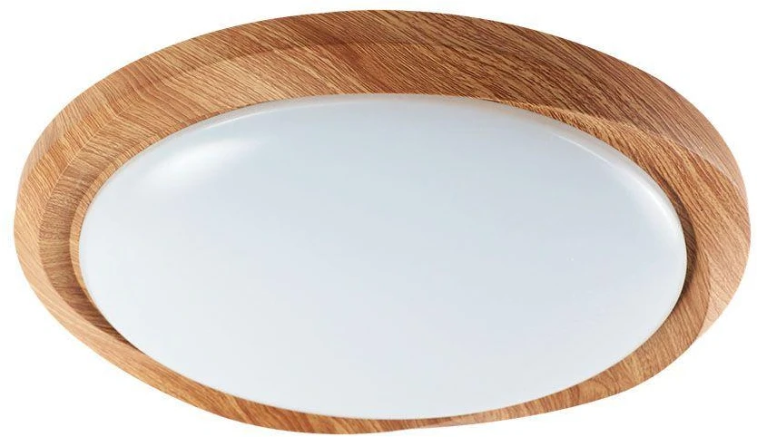 Lubinis šviestuvas V-tac 30/60W LED paviršinis šviestuvas, medžio sp., 3000/4000/6500K, dimeriuojamas, CYCLONE dangtelis