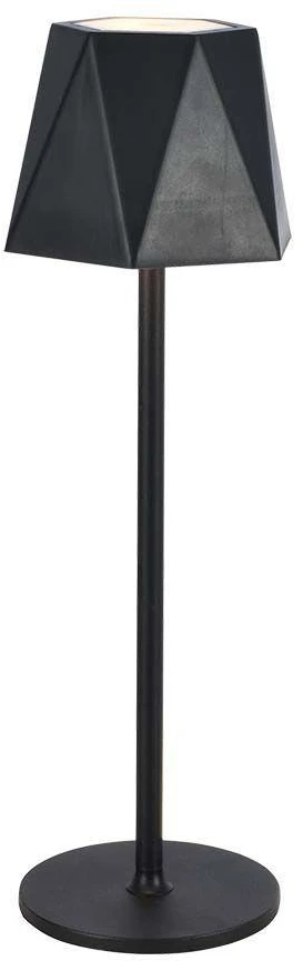 V-tac 1,5W LED įkraunamas stalo šviestuvas, juodas, 3000-6000K, dimeriuojamas