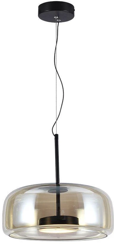 V-tac 6W LED pakabinamas šviestuvas, gintaro/juodos sp., 3000K
