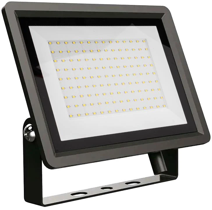V-tac 100W LED prožektorius, juodas, 4000K