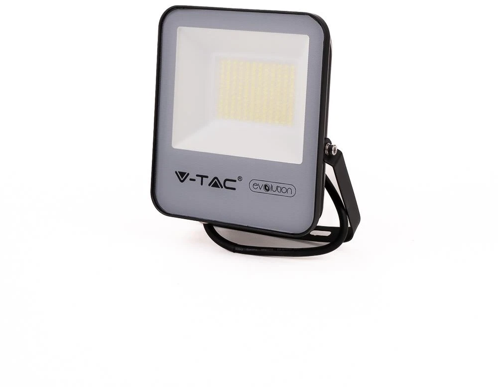 V-tac 30W LED prožektorius, juodu korpusu, 6400K, IP65