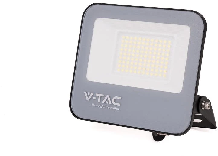 V-tac 50W LED prožektorius, juodu korpusu, 6500K