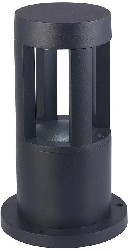 V-tac 10W LED pastatomas lauko šviestuvas, juodas, 3000K, IP65