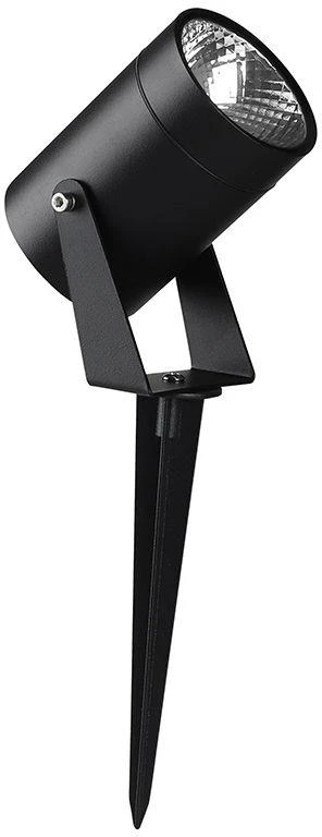V-tac 10W LED įsmeigiamas lauko šviestuvas, juodas, 3000K