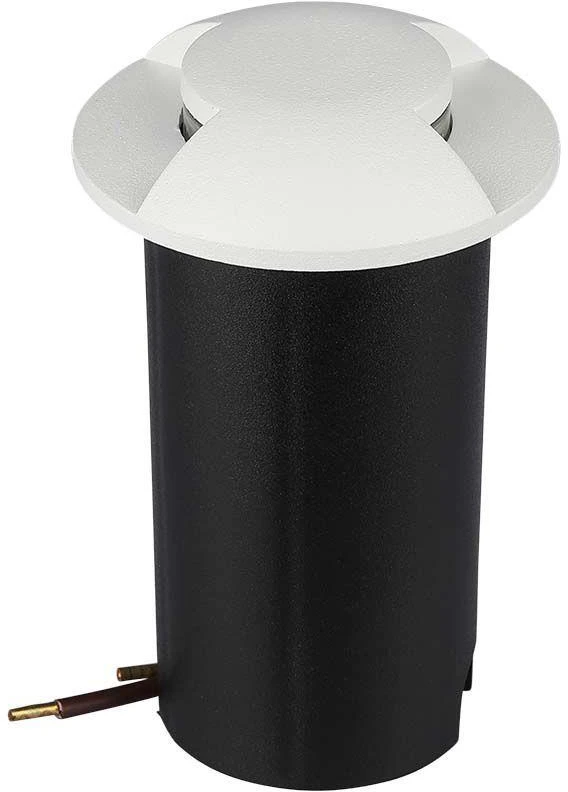 V-tac 1W LED įmontuojamas grindinio šviestuvas, baltas, 6400K, IP67